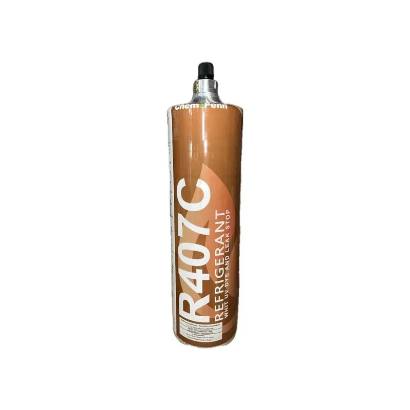 R-407C Refrigerant with Leak-Stop & UV Dye — 27.9 oz — product photograph