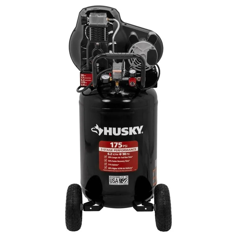 Husky C304H — 30-Gallon, 175 PSI Portable Air Compressor — product photograph