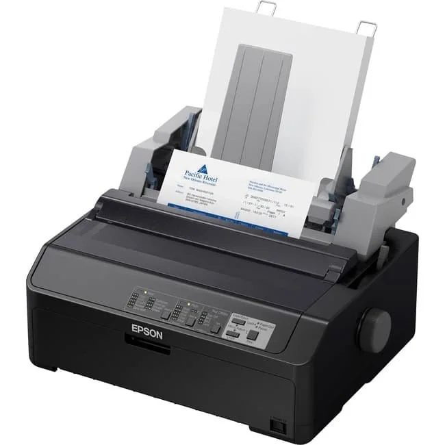 Epson LQ-590II — 24-Pin Monochrome USB Dot-Matrix Printer — product photograph