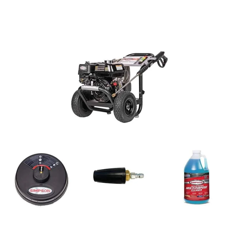 SIMPSON 3300 PSI Pressure Washer Bundle with 15-Inch Surface Cleaner — product photograph